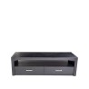 Cavendish Anderson Low TV Unit 2 Drawers Ebony