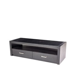 Cavendish Anderson Low TV Unit 2 Drawers Ebony
