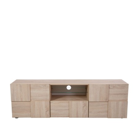 Bella Casa Dama Low TV Cabinet With 2 Doors Samoa & Oak Ref 201508-02