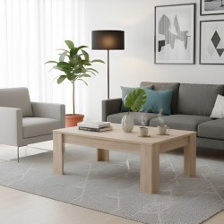 Bella Casa Dama Coffee Table Samoa/Oak