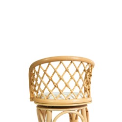 Collection Tamarin Alea Stool Bar Rattan With Cushion