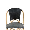 Collection Tamarin Bristo Chair Rattan Black