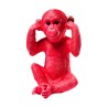 Kare Money Box Monkey Kikazaru Red Ref 60793